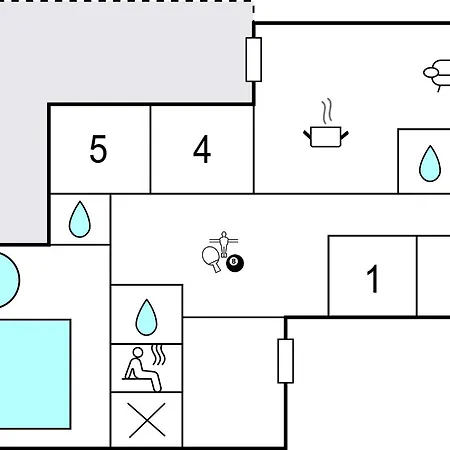 Dom wakacyjny Lovely In With Wifi Løgstrup